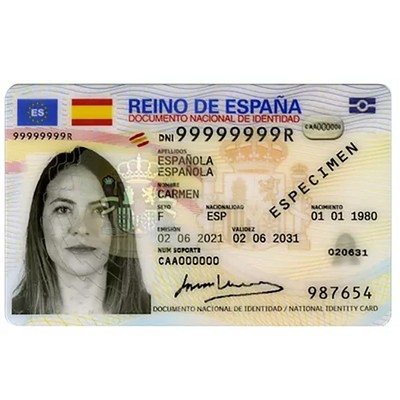 Spain ID Card