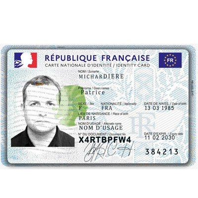 France ID card